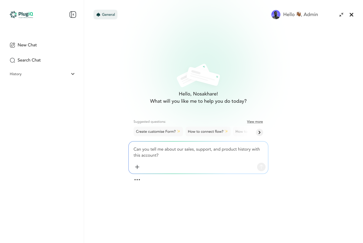 Describe it. It builds it.